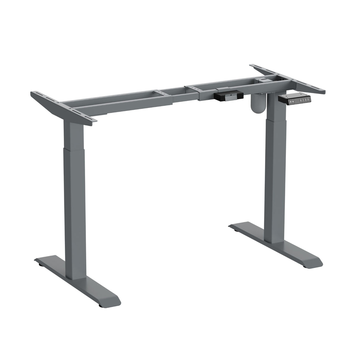 Elektriski augstumā regulējams vienmotora galda statīvs Unico - Ergostock.lv