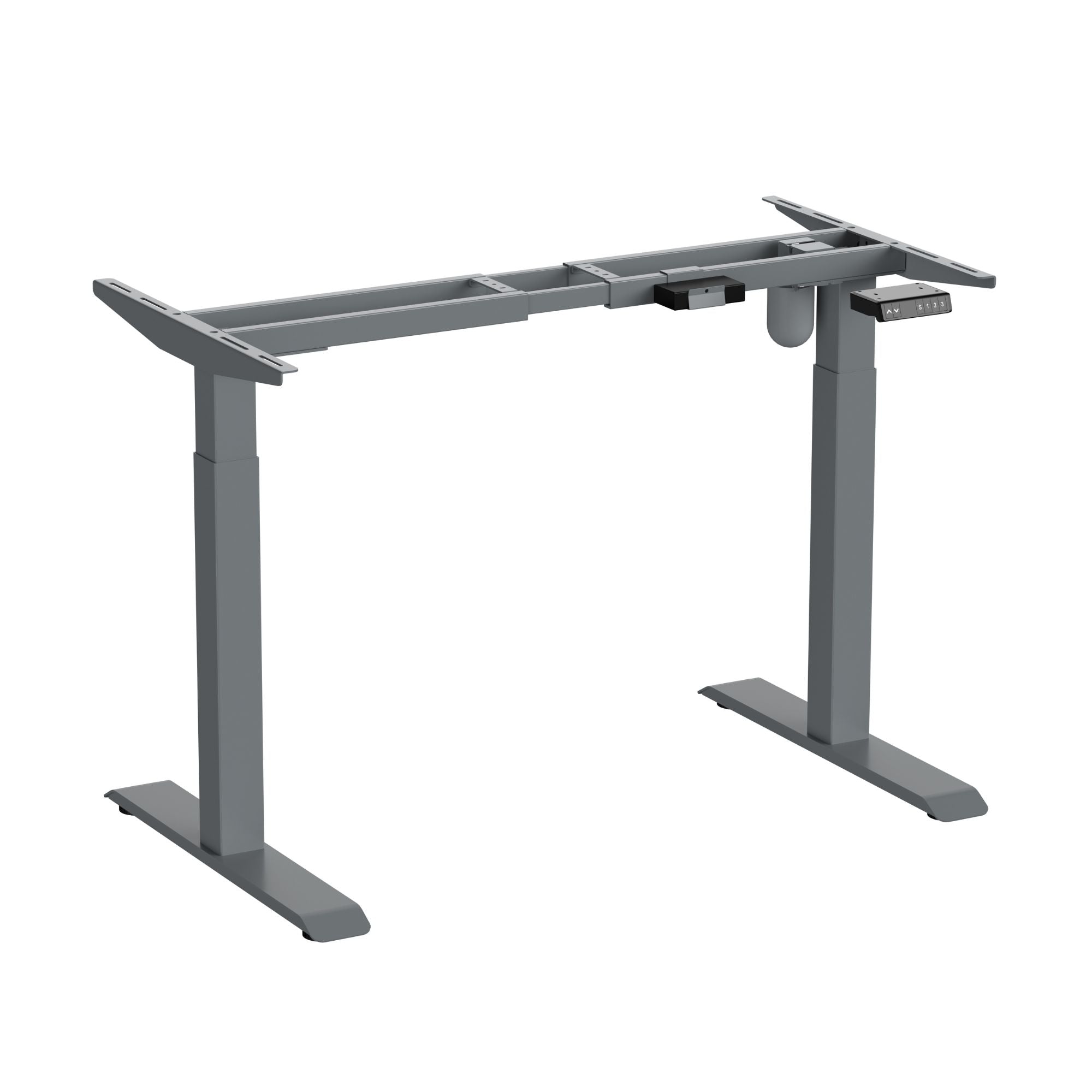 Elektriski augstumā regulējams vienmotora galda statīvs Unico - Ergostock.lv