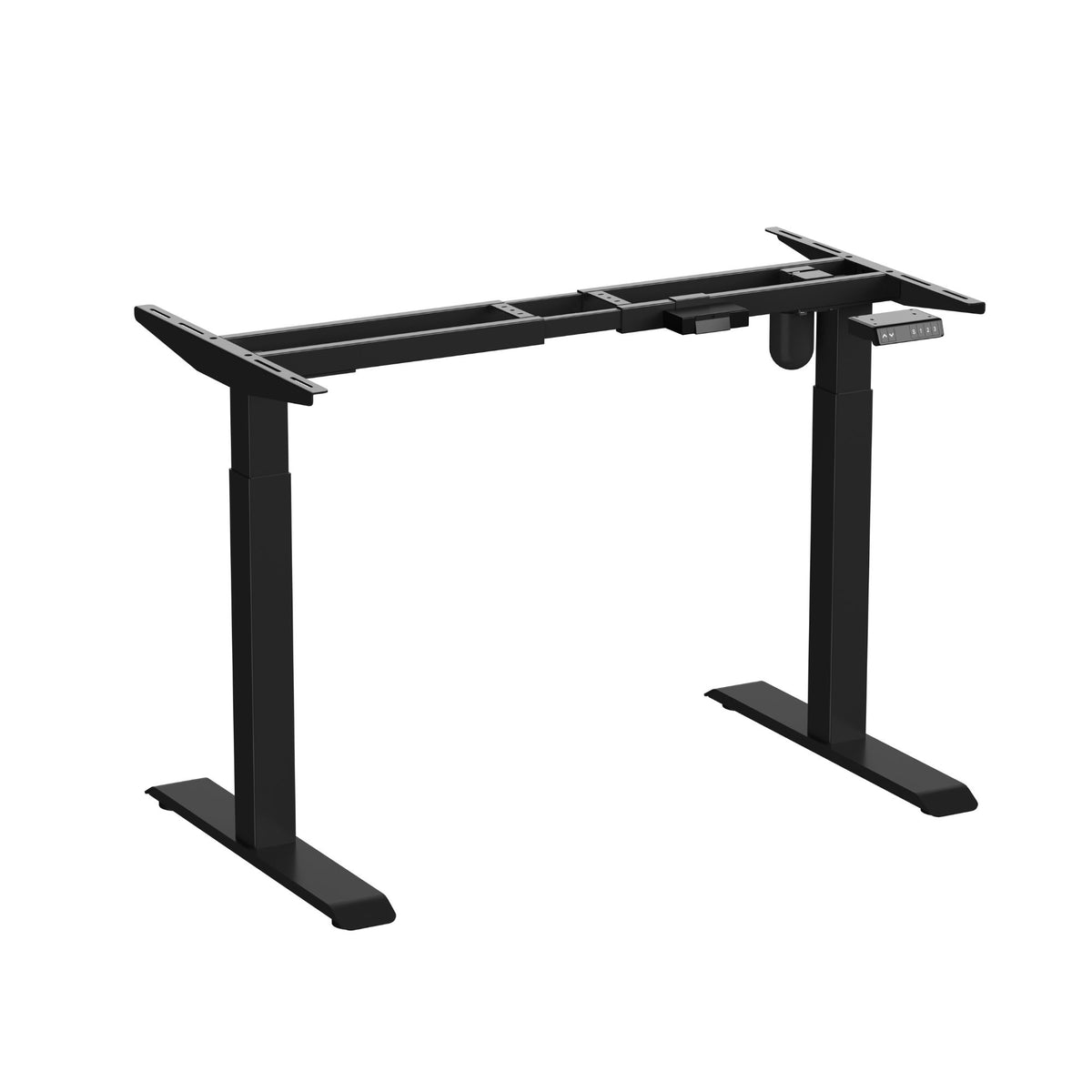 Elektriski augstumā regulējams vienmotora galda statīvs Unico - Ergostock.lv