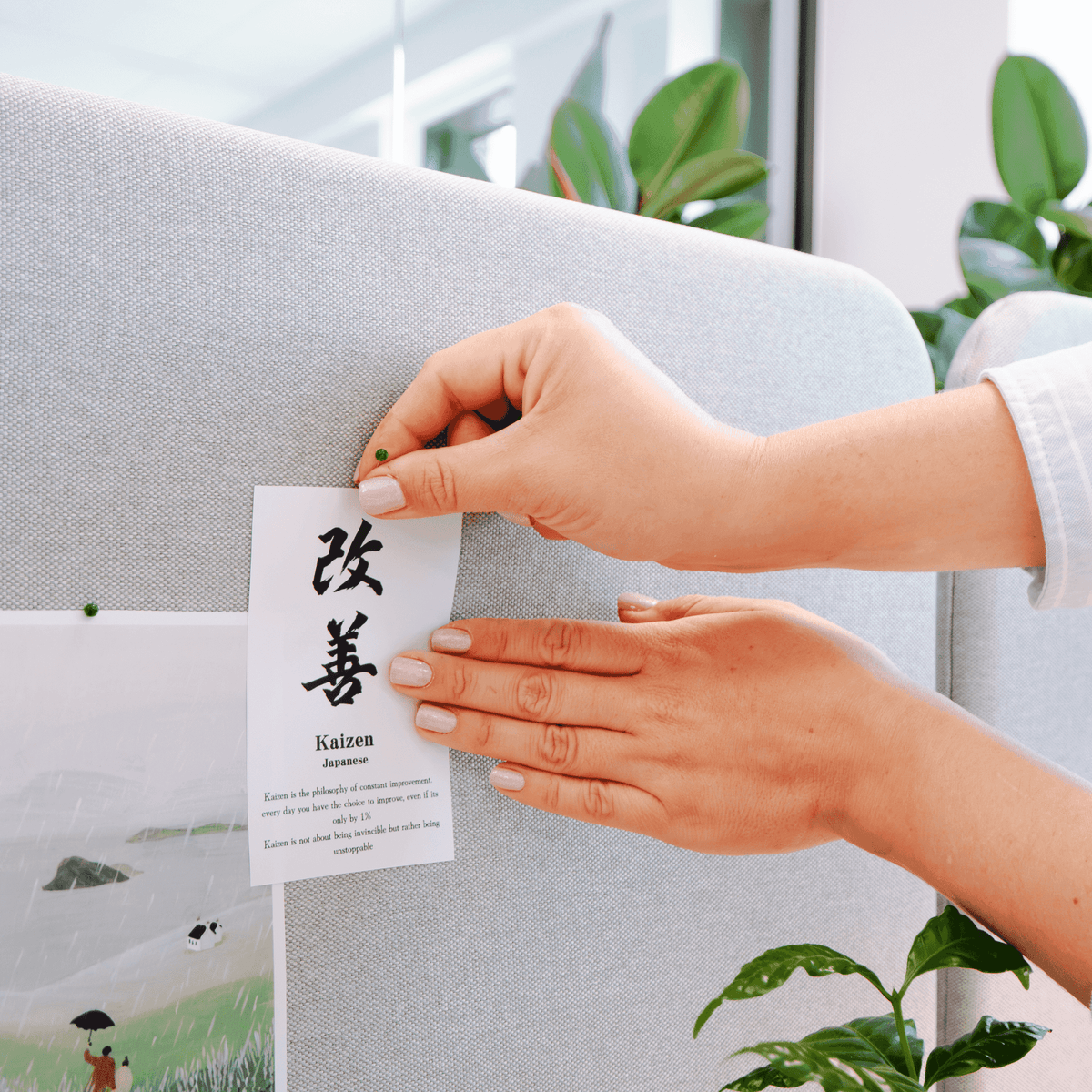 Galda starpsiena TYSTIQ DESIGN - Ergostock.lv