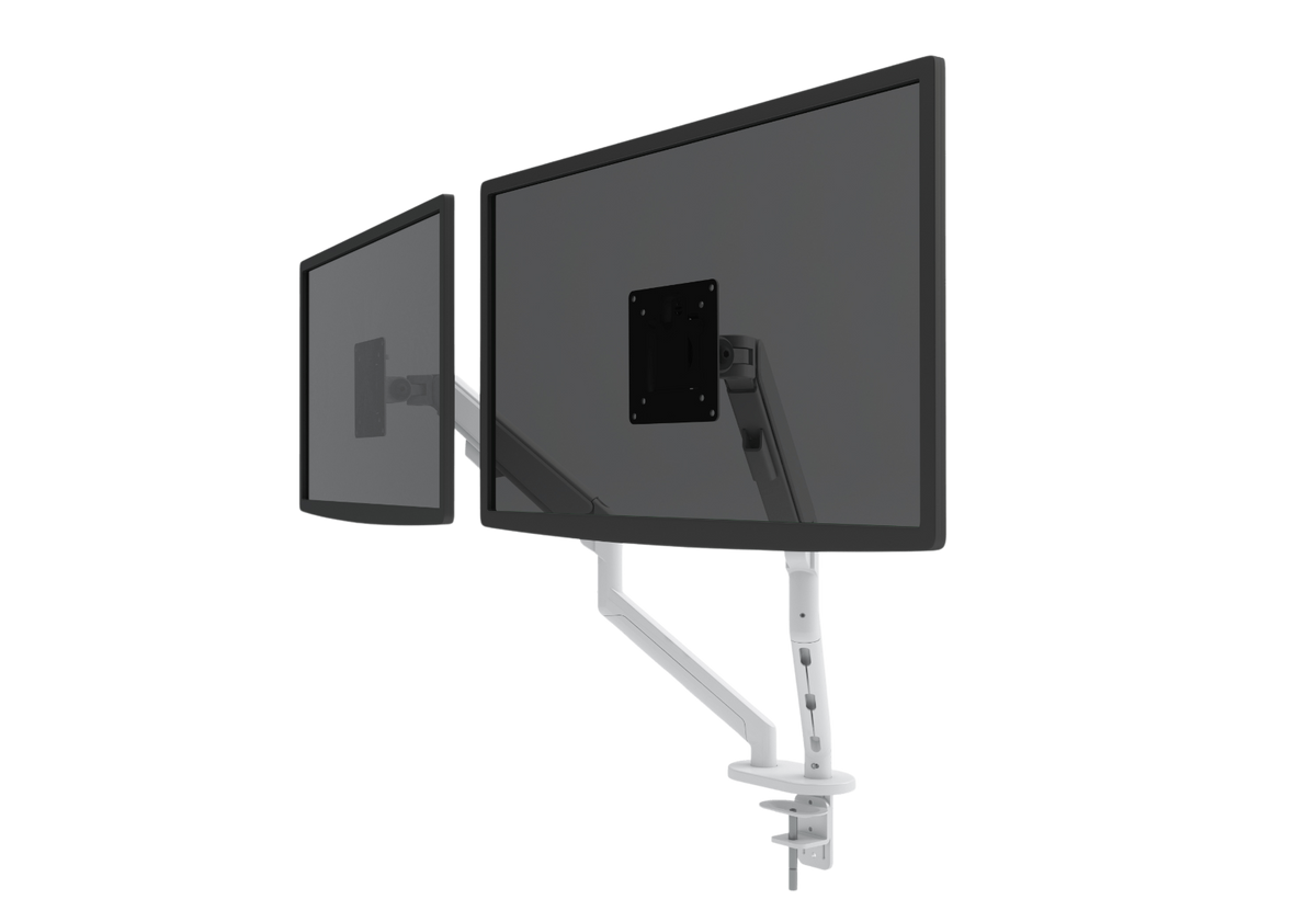 Monitora turētājs ar gāzes amortizatoru Pro Line Dual - Ergostock.lv