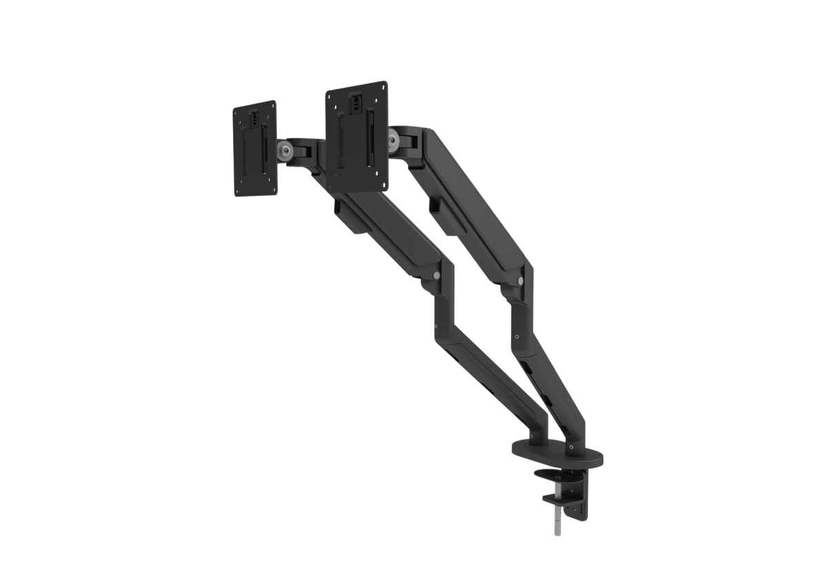 Monitora turētājs ar gāzes amortizatoru Pro Line Dual - Ergostock.lv