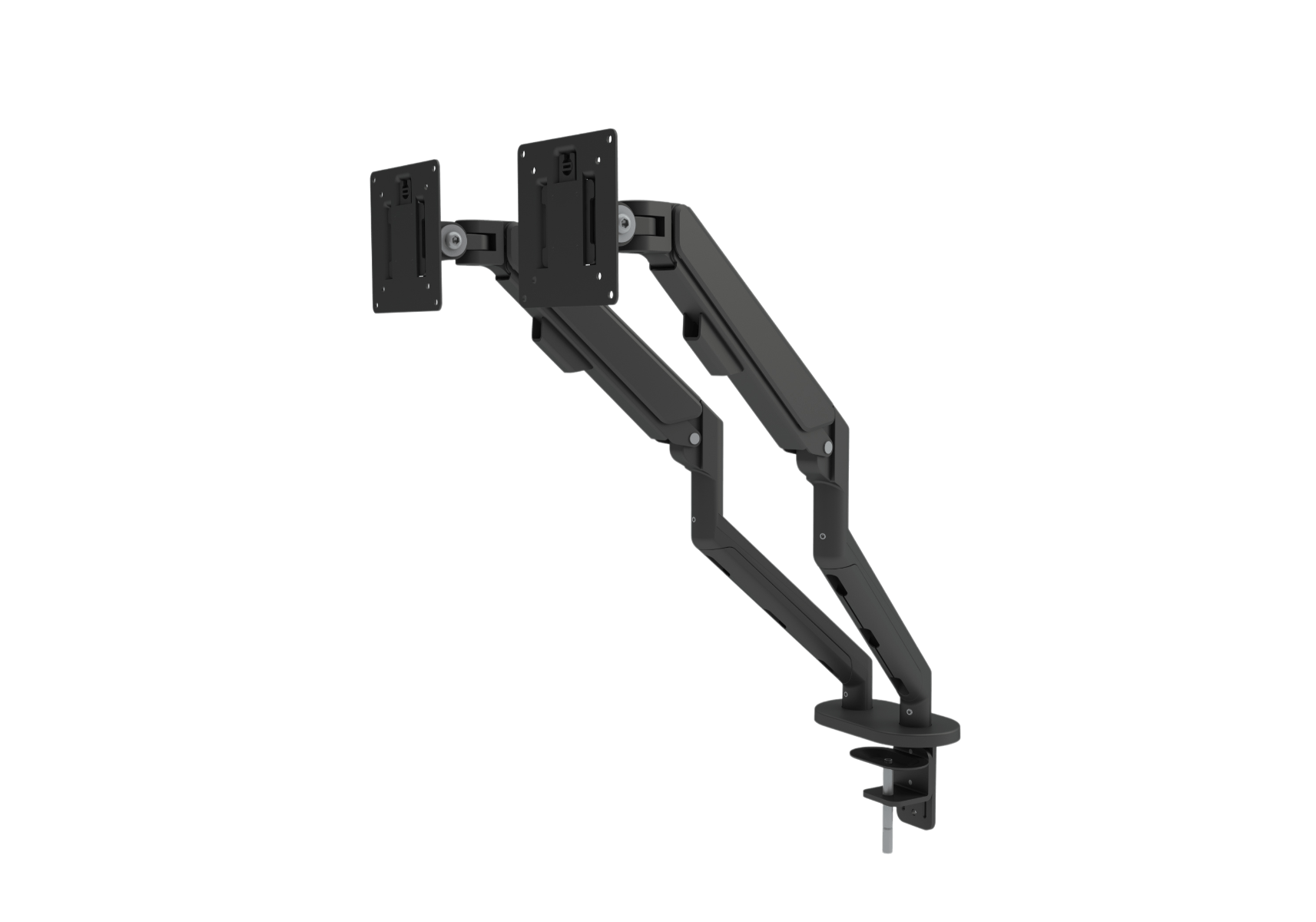 Monitora turētājs ar gāzes amortizatoru Pro Line Dual - Ergostock.lv