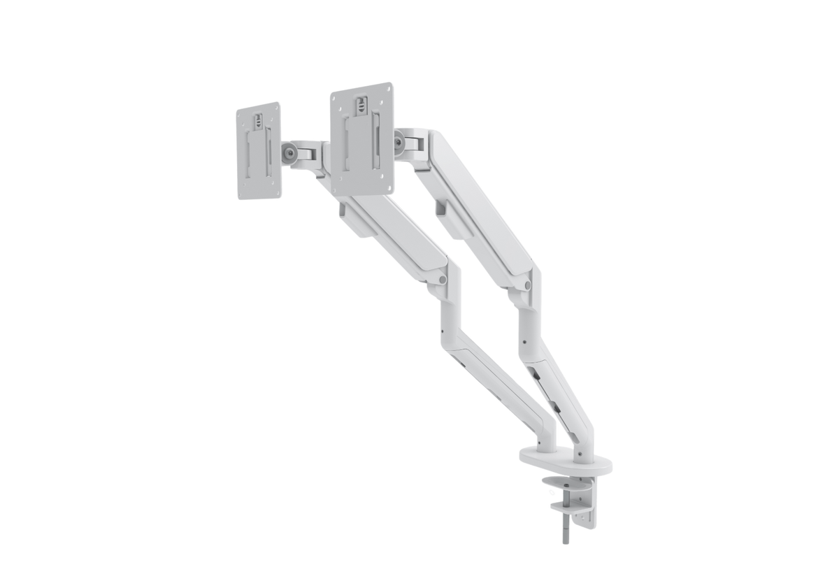 Monitora turētājs ar gāzes amortizatoru Pro Line Dual - Ergostock.lv