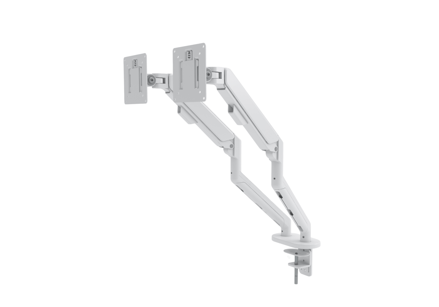 Monitora turētājs ar gāzes amortizatoru Pro Line Dual - Ergostock.lv