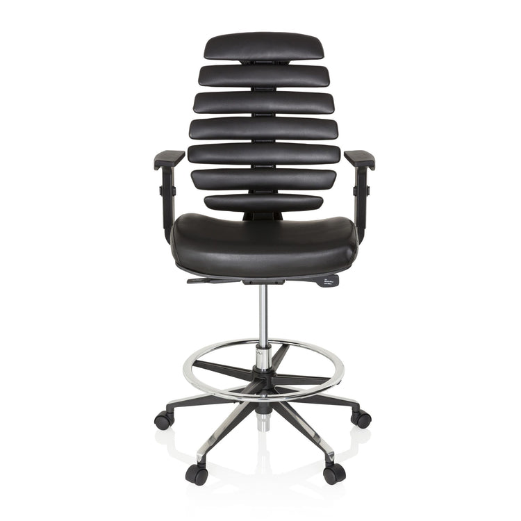 Darbnīcu krēsls ERGO LINE II WORK Leather - Ergostock.lv