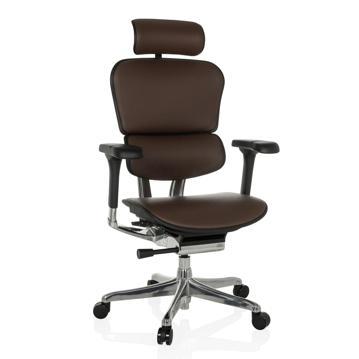 Kontoritool Ergohuman ELITE DARK BROWN LEATHER