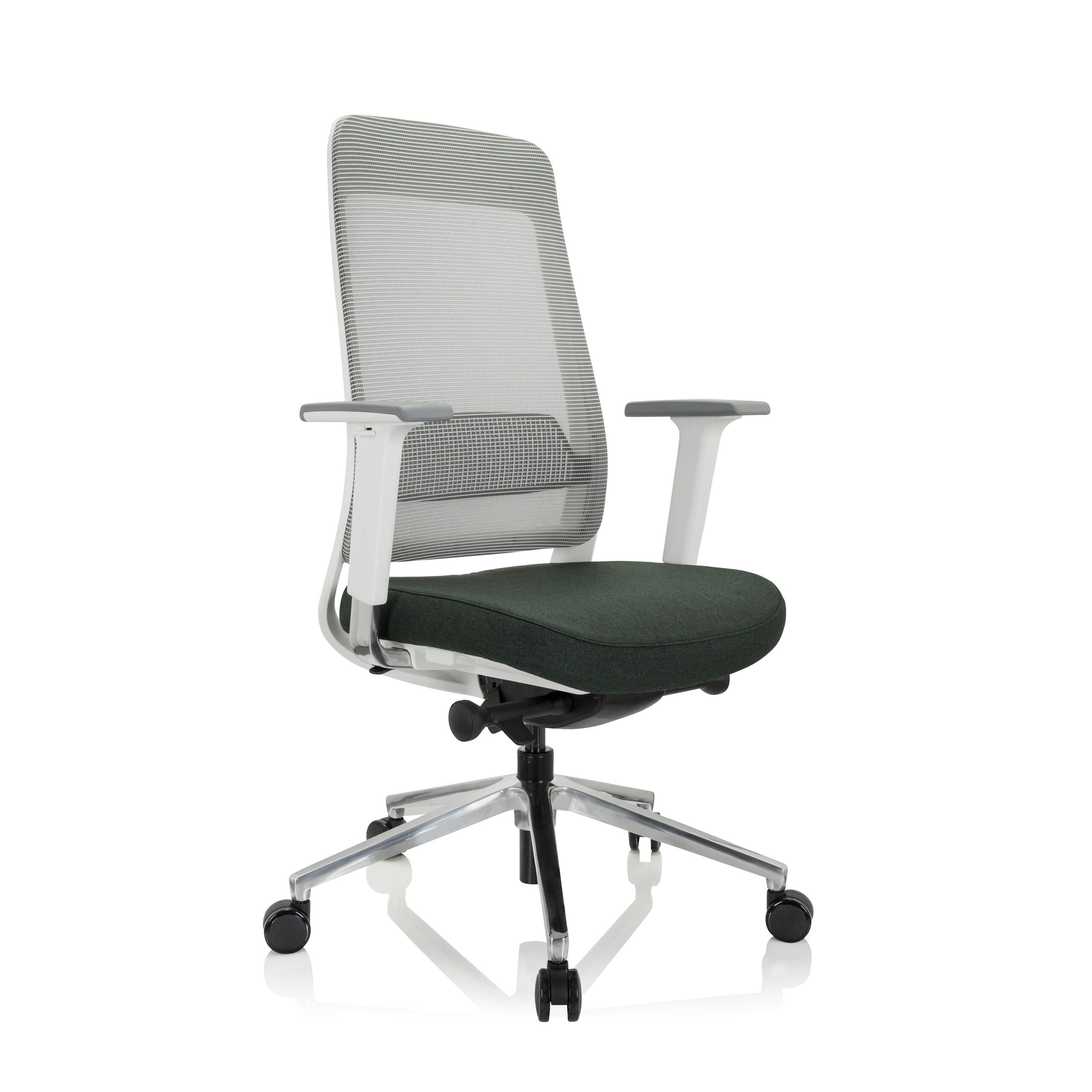 Biroja krēsls CHIARO T2 WHITE - Ergostock.lv