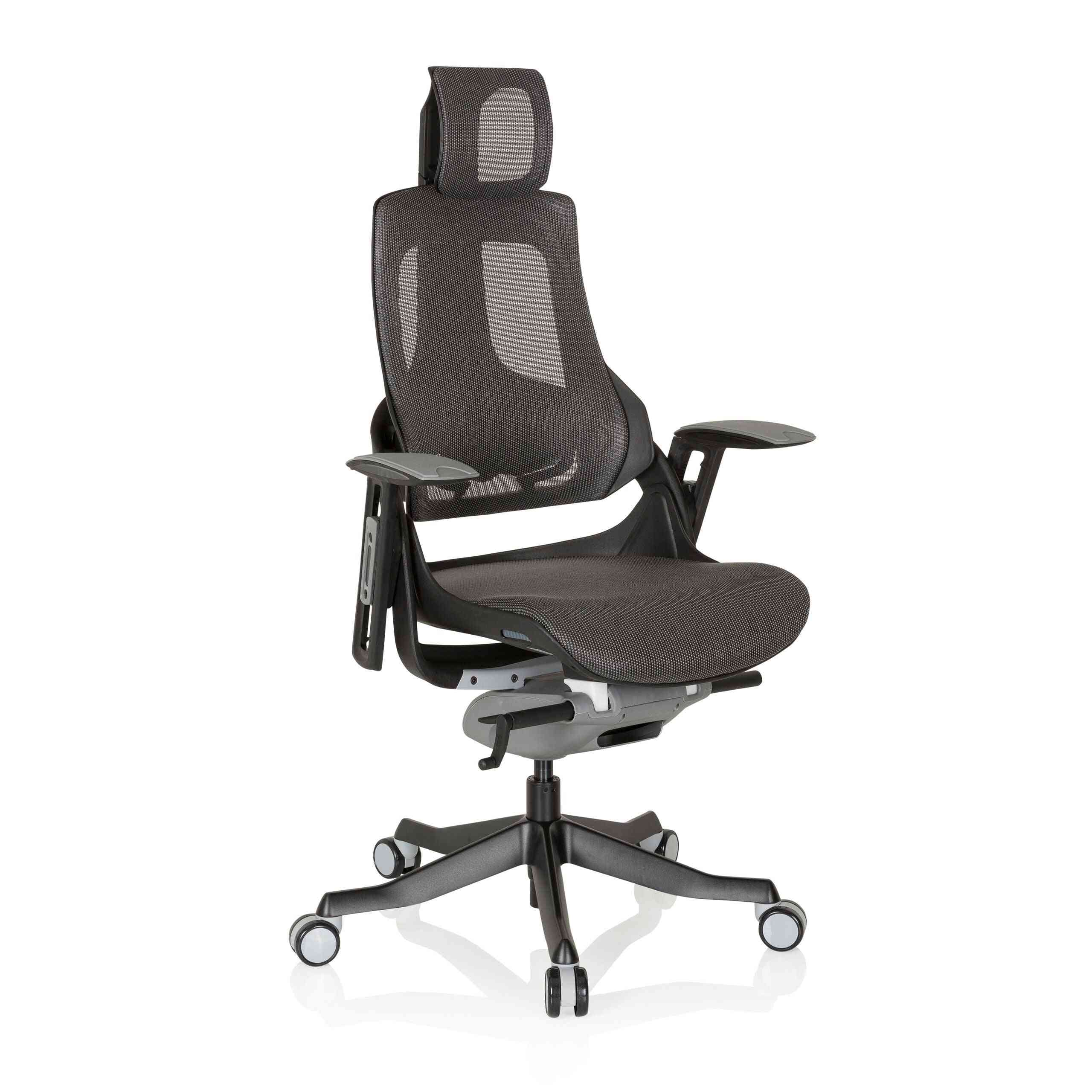 Biroja krēsls SPEKTRE BLACK Mesh - Ergostock.lv