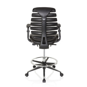 Darbnīcu krēsls ERGO LINE II WORK Leather - Ergostock.lv