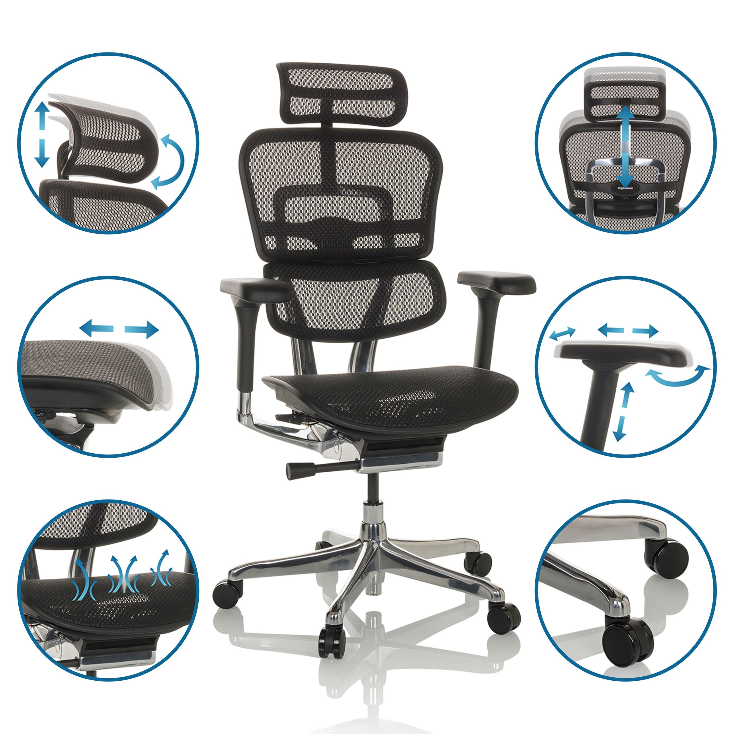 Ergonoomiline tool Ergohuman ELITE BS