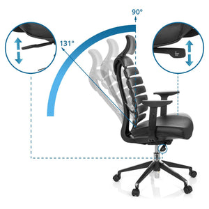 Biroja krēsls ERGO LINE II PRO Leather - Ergostock.lv