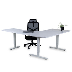 Biroja galds Forza Line L forma 160 cm x 120 cm - Ergostock.lv