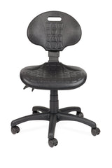 Darbnīcu krēsls LAB Black - Ergostock.lv
