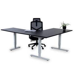 Biroja galds Forza Line L forma 160 cm x 120 cm - Ergostock.lv