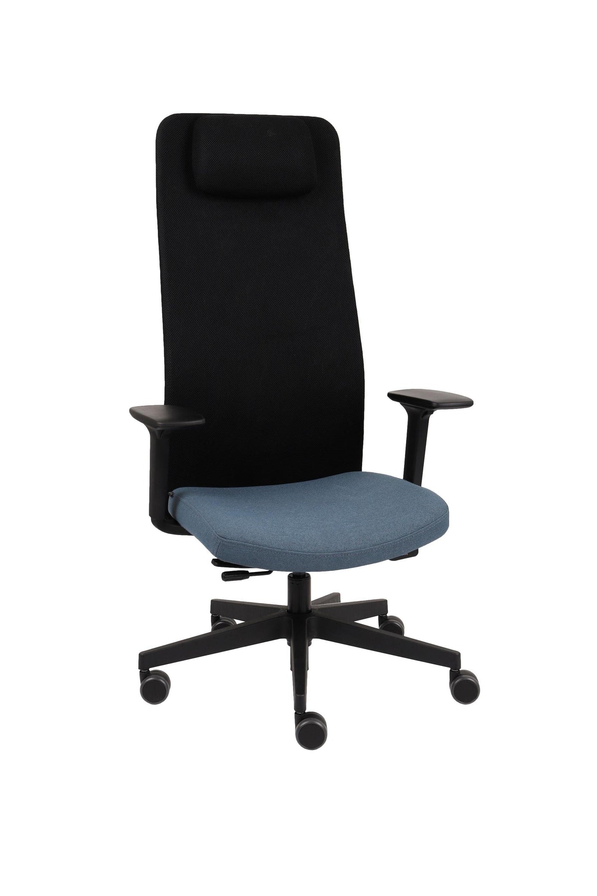 Kontoritool Mike 2 B SM Black Seattle – tumesinine