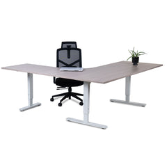 Biroja galds Forza Line L forma 160 cm x 120 cm - Ergostock.lv