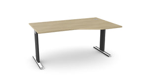 Biroja galds THEO ELEGANCE TWO, 160 x 80 cm - Ergostock.lv