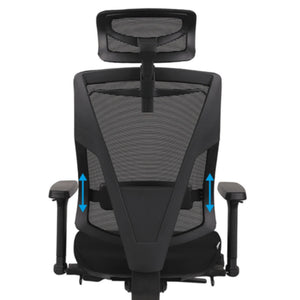 Kontoritool Futura 4S Plus Black Bondai