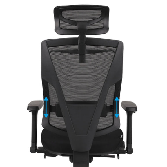 Kontoritool Futura 4S Plus Black Bondai