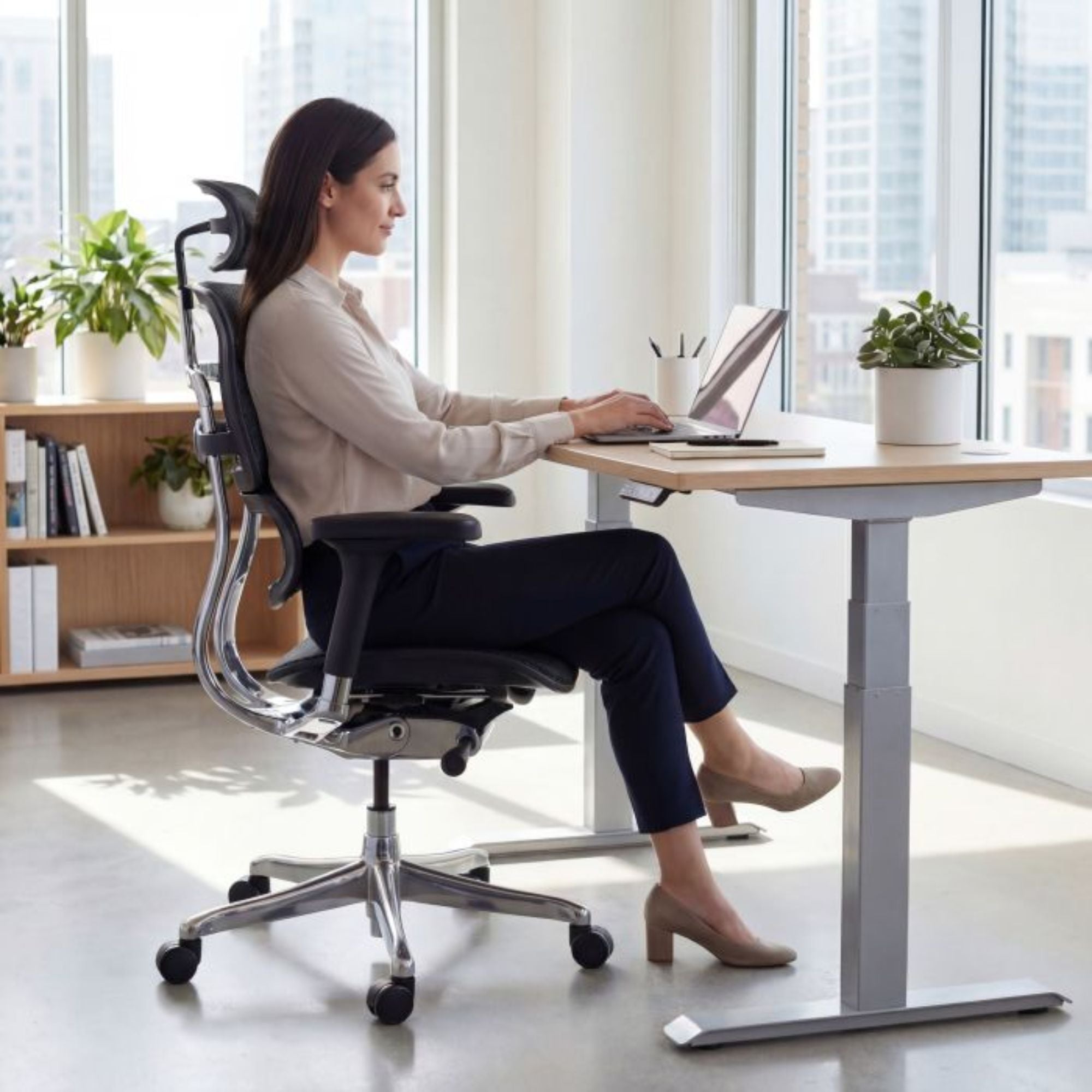 Kontoritool Ergohuman ELITE BS Black