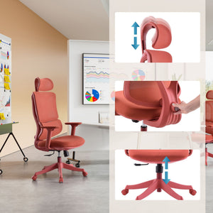 Ergonoomiline tool ERGOMY COLORE II, punane