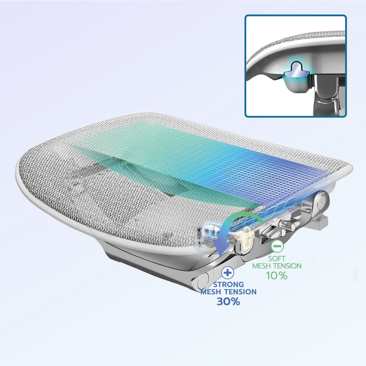 Kontoritool Ergohuman ULTRA GEN2 Blue