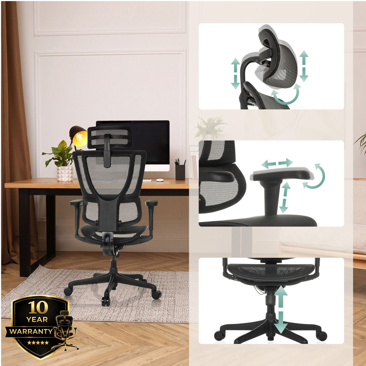 Ergonoomiline tool Ergohuman SLIM ECO GEN2