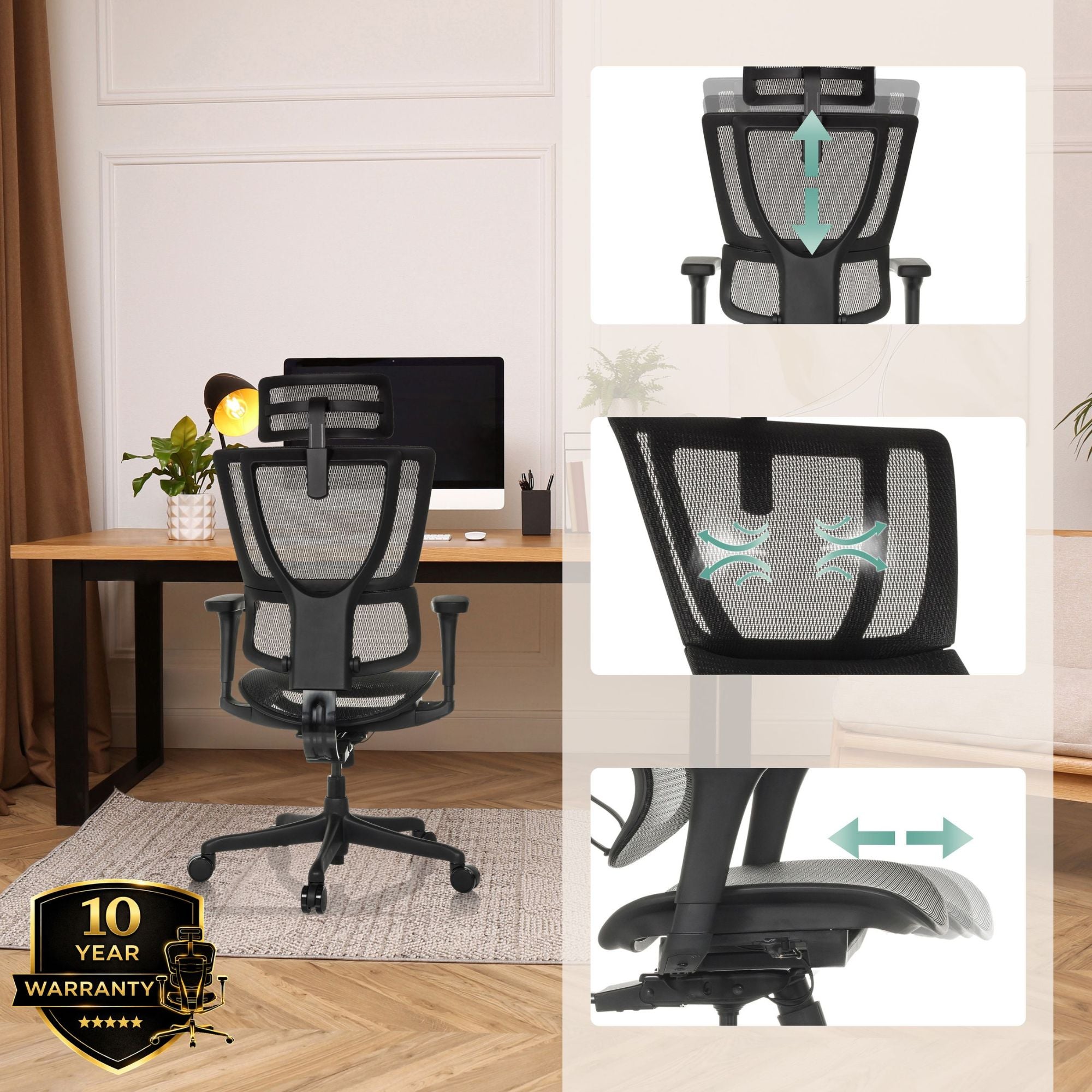 Ergonoomiline tool Ergohuman SLIM ECO GEN2