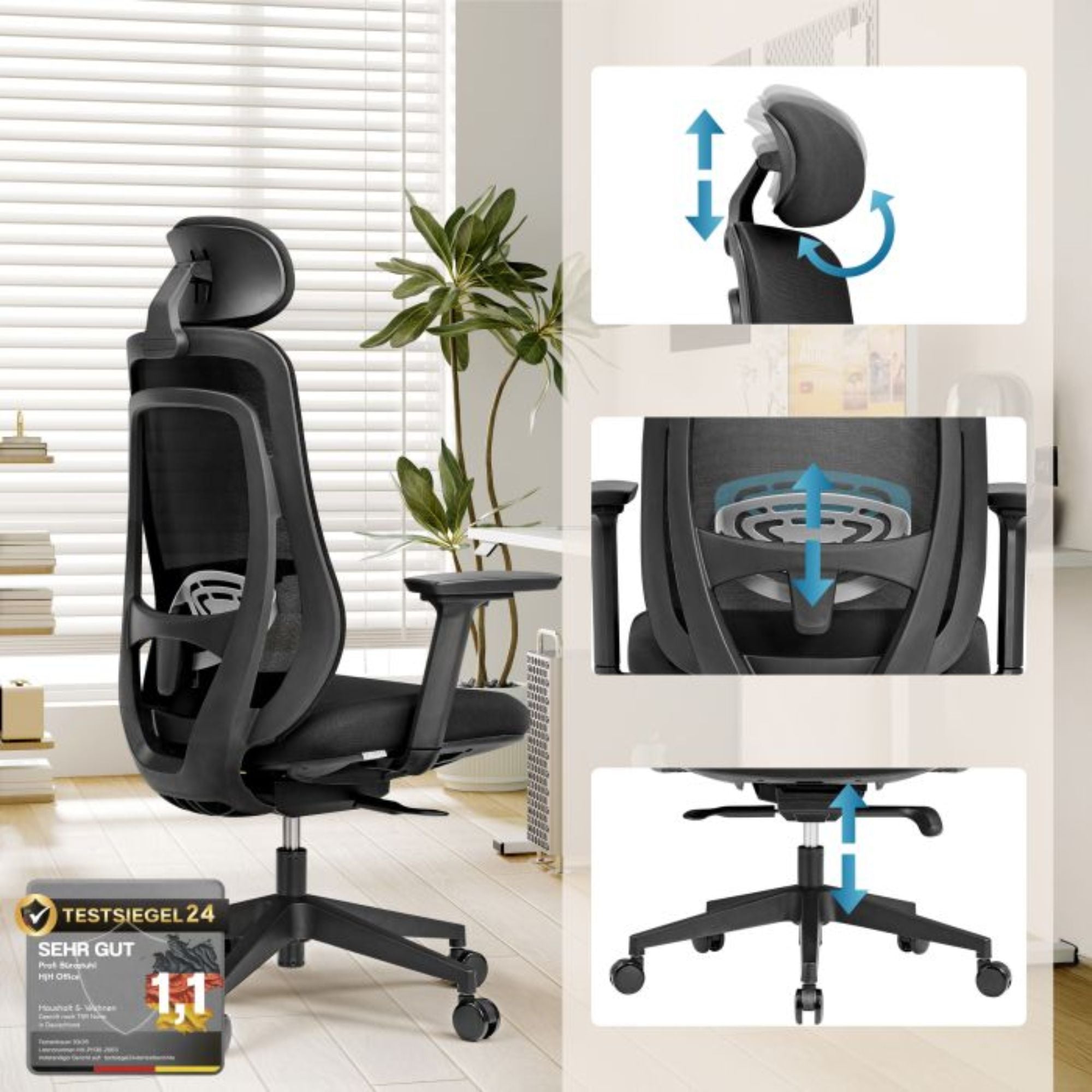 Kontoritool VIVADAPT GEN2, must