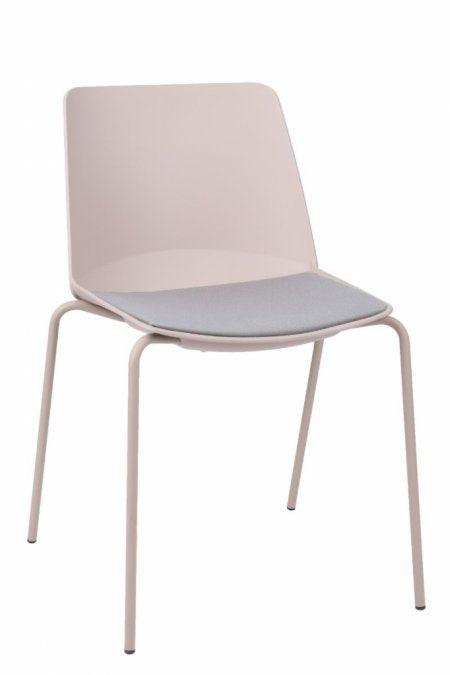Polsterdatud istmega külastajatool Oslo 4L
