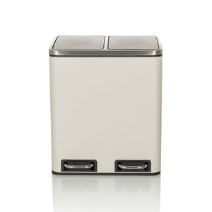 Prügikast CLEAN Beež 2 x 15 L