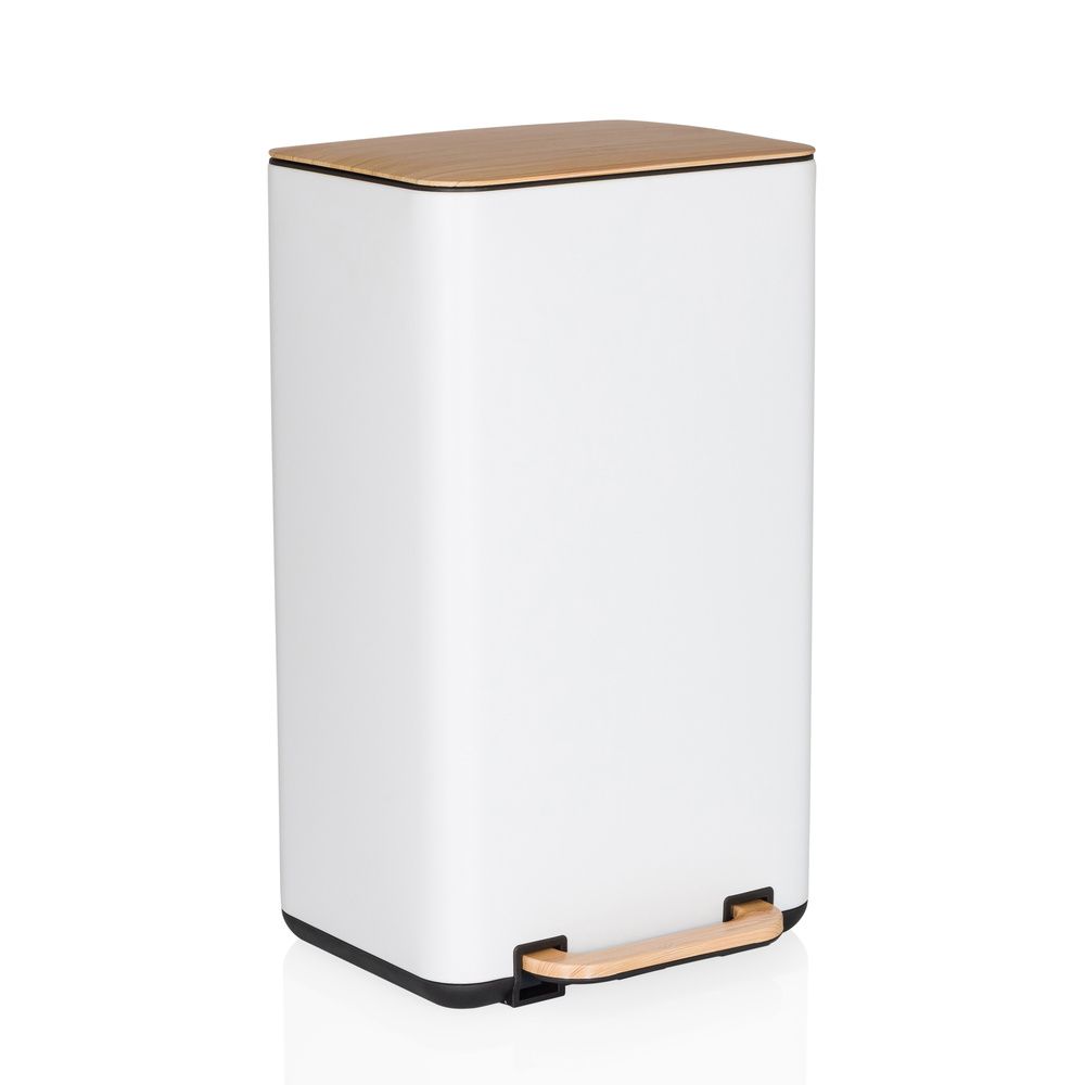 Prügikast CLEAN NATURA White 30 L