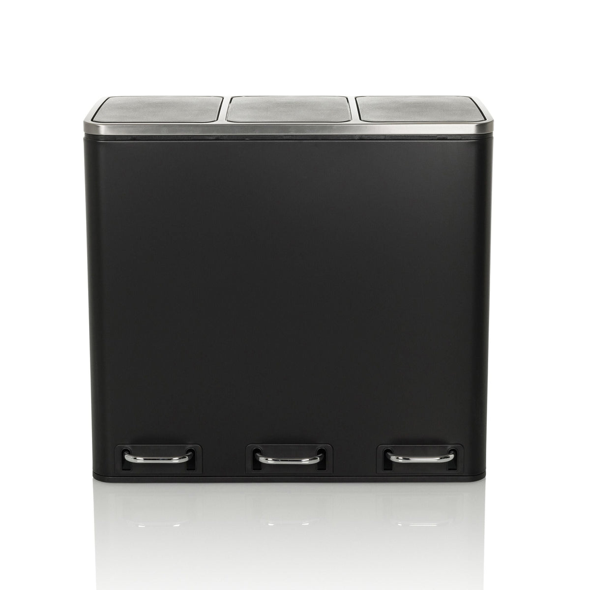 Prügikast CLEAN PRO Black, 3 x 18 L
