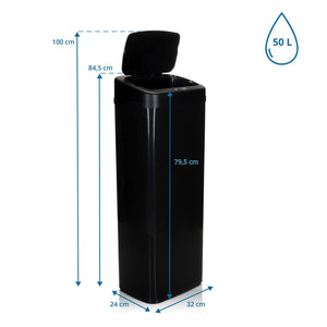 Prügikast CLEAN SENSOR PRO, 50L