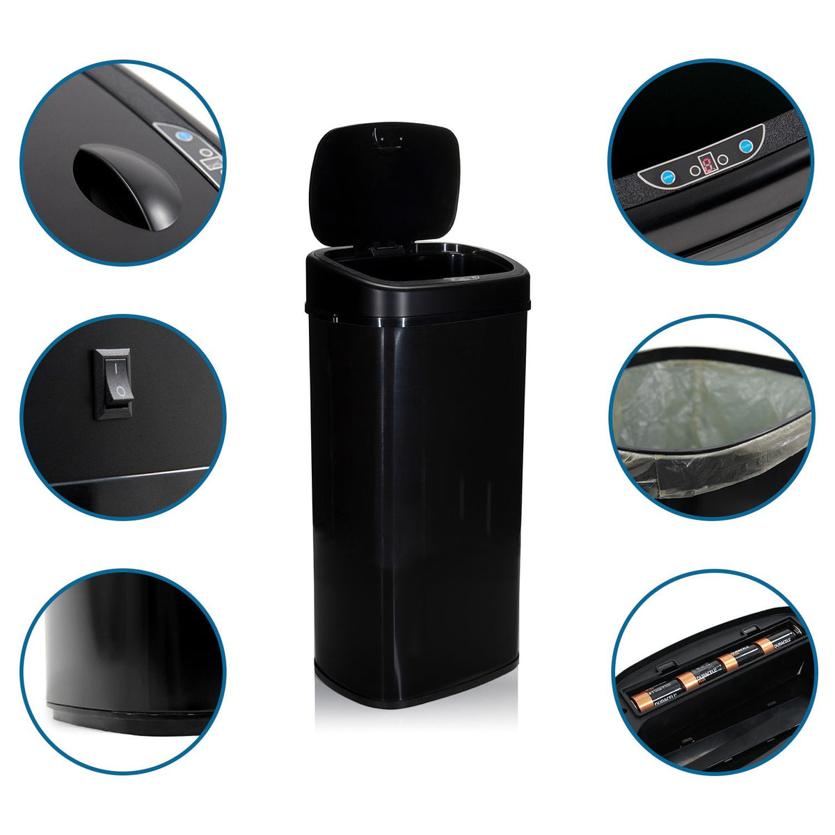 Prügikast CLEAN SENSOR PRO, 68 L