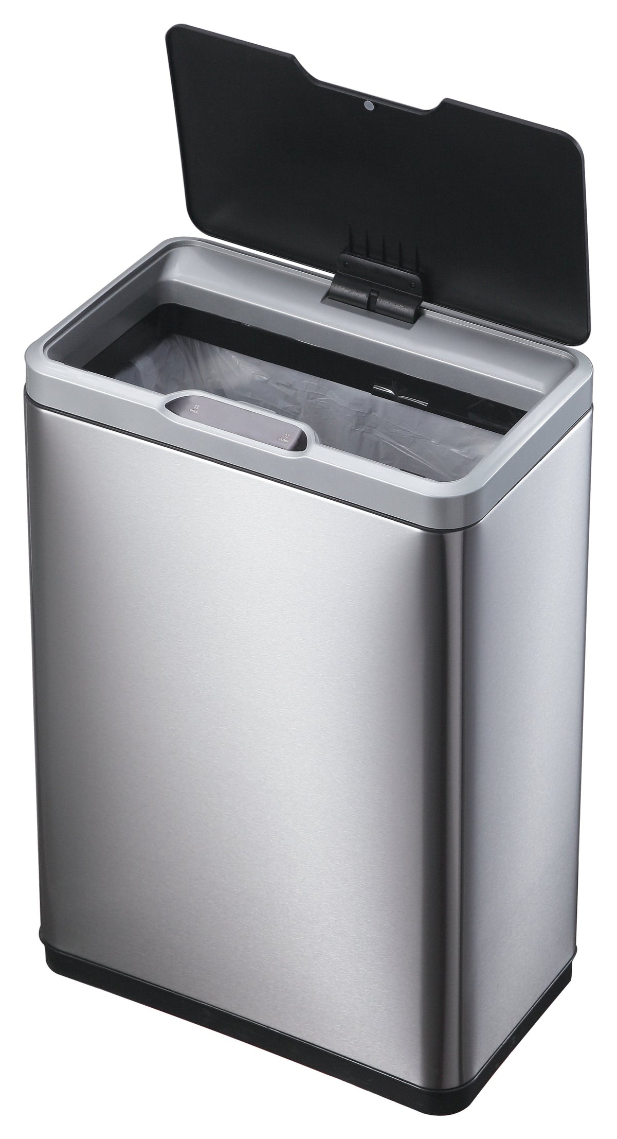 Prügikast MIRAGE 45 L, roostevaba teras, sensoriga
