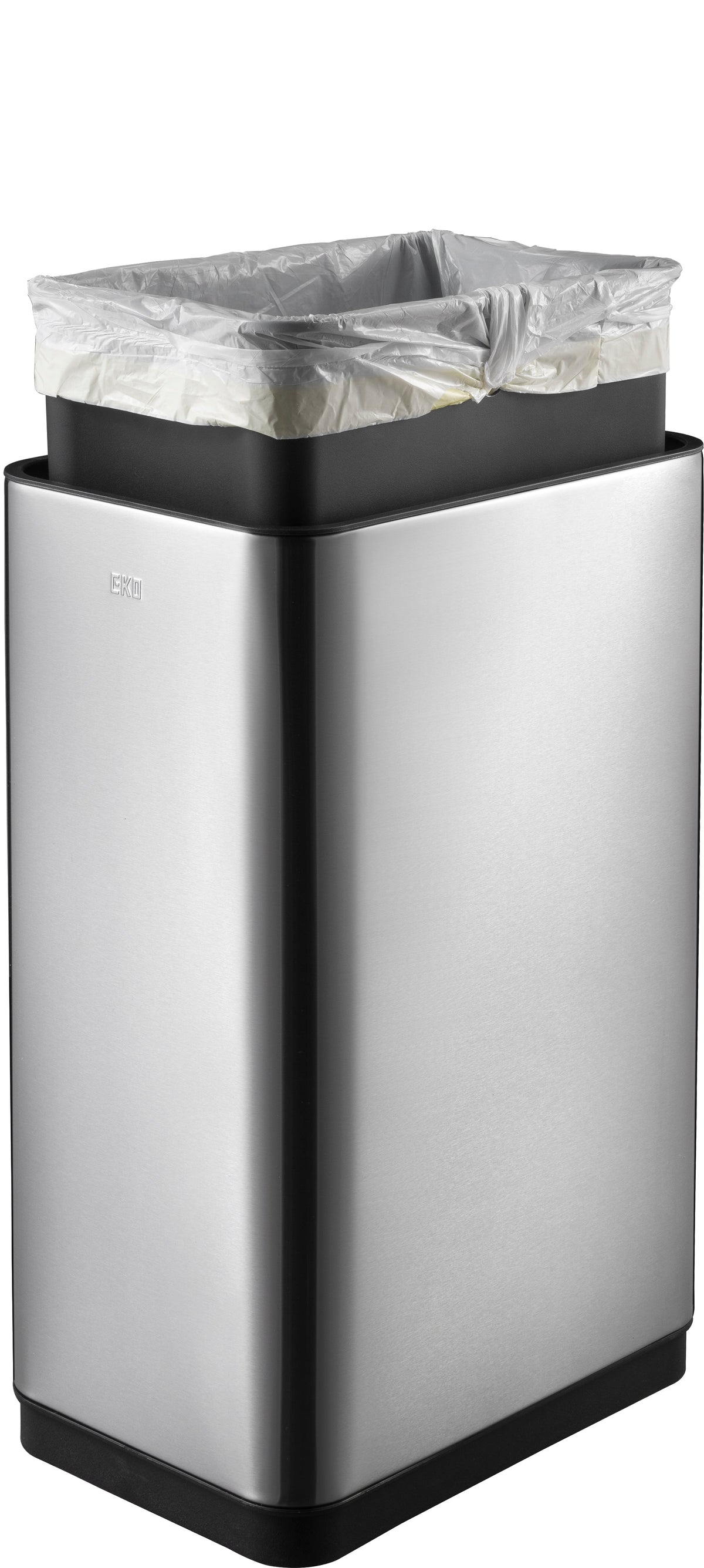 Prügikast MIRAGE 45 L, roostevaba teras, sensoriga