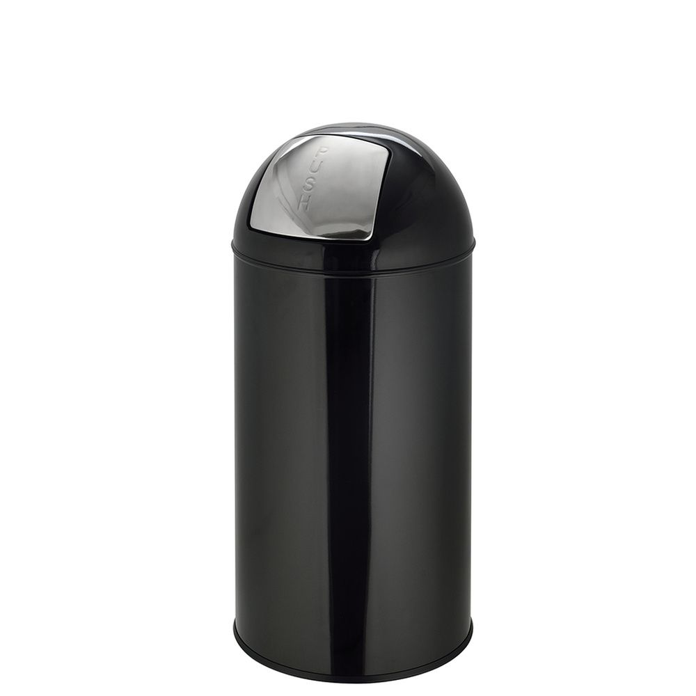 Prügikast PUSH Black 35 L