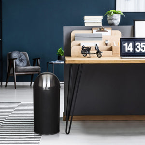 Prügikast PUSH Black 35 L