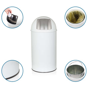 Prügikast PUSH White 50 L