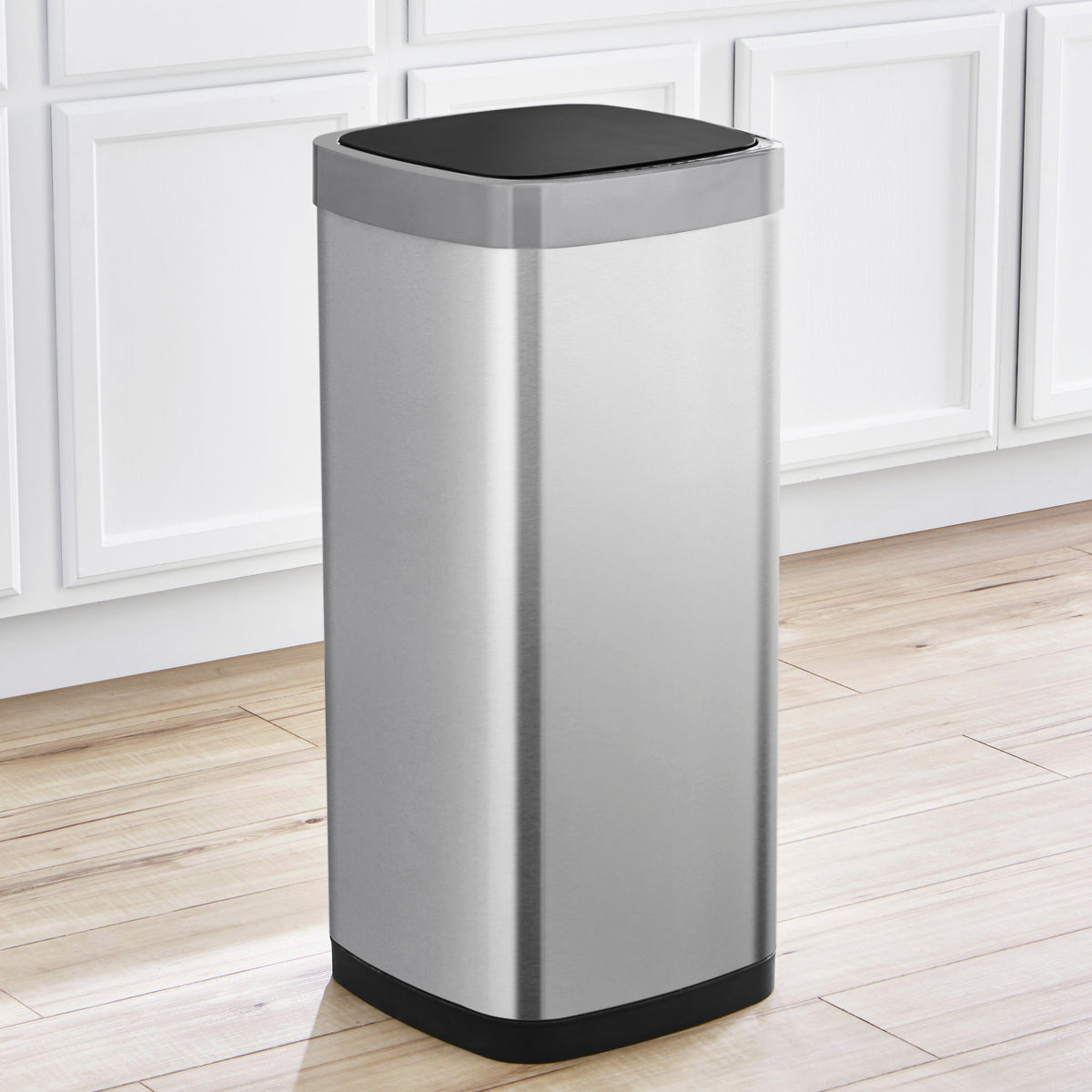 Prügikast SMART SENSOR 50 L, roostevaba teras, sensoriga