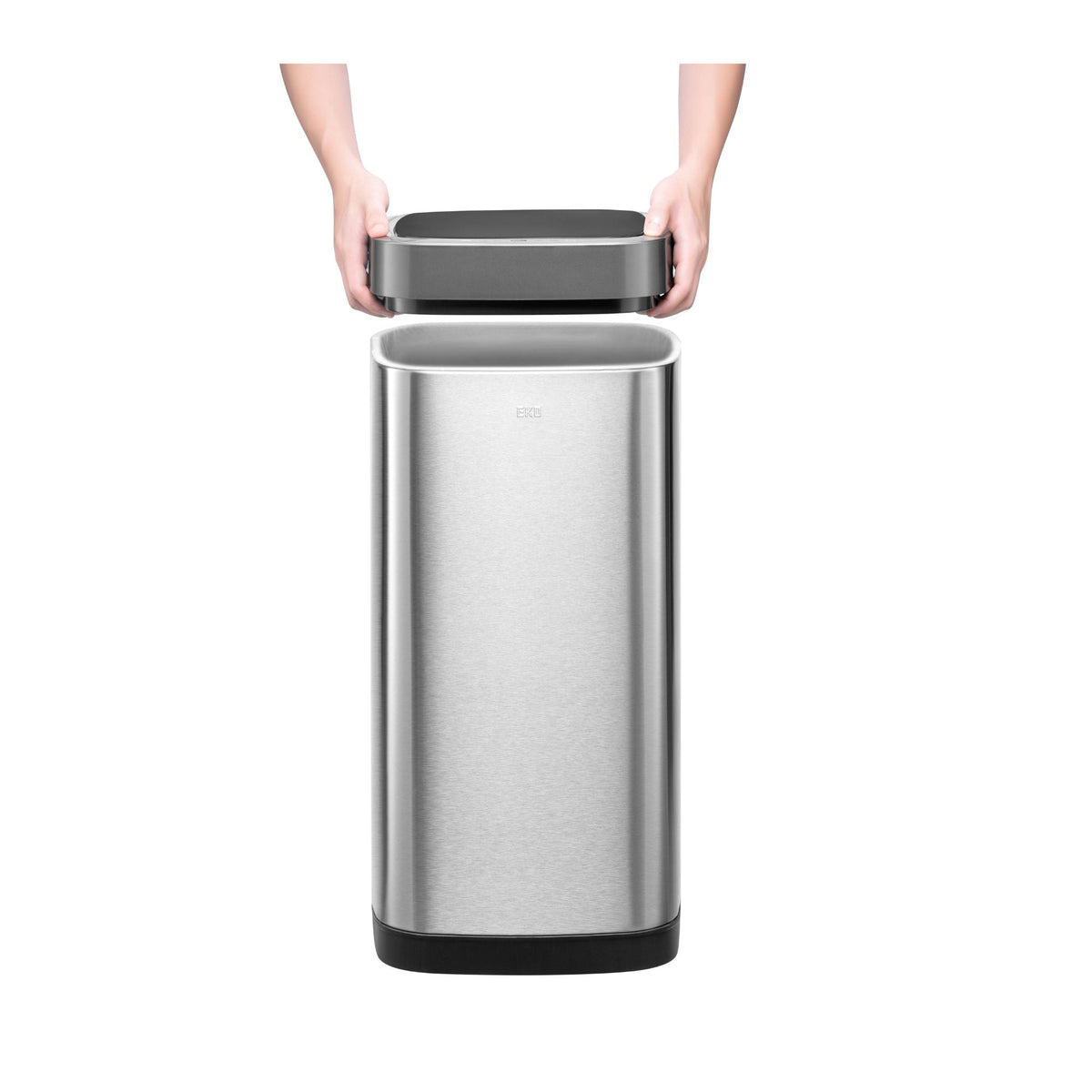 Prügikast SMART SENSOR 50 L, roostevaba teras, sensoriga