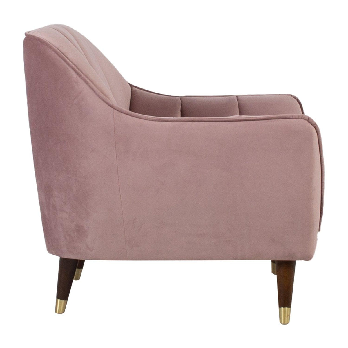 Tugitool JOANNA 84x83xH805cm violetne-roosa samet