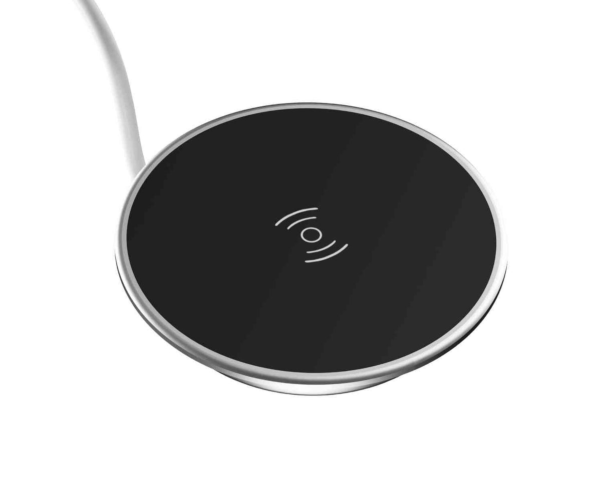 Juhtmevaba laadija Pro Line 15W, tasapinda integreeritav, must