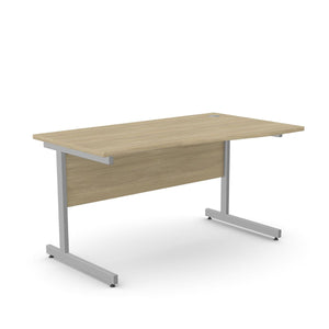 Büroolaud BRAMWICH II, kattepaneeliga – Ameerika tamm / 140 x 70/80 cm / Paremal
