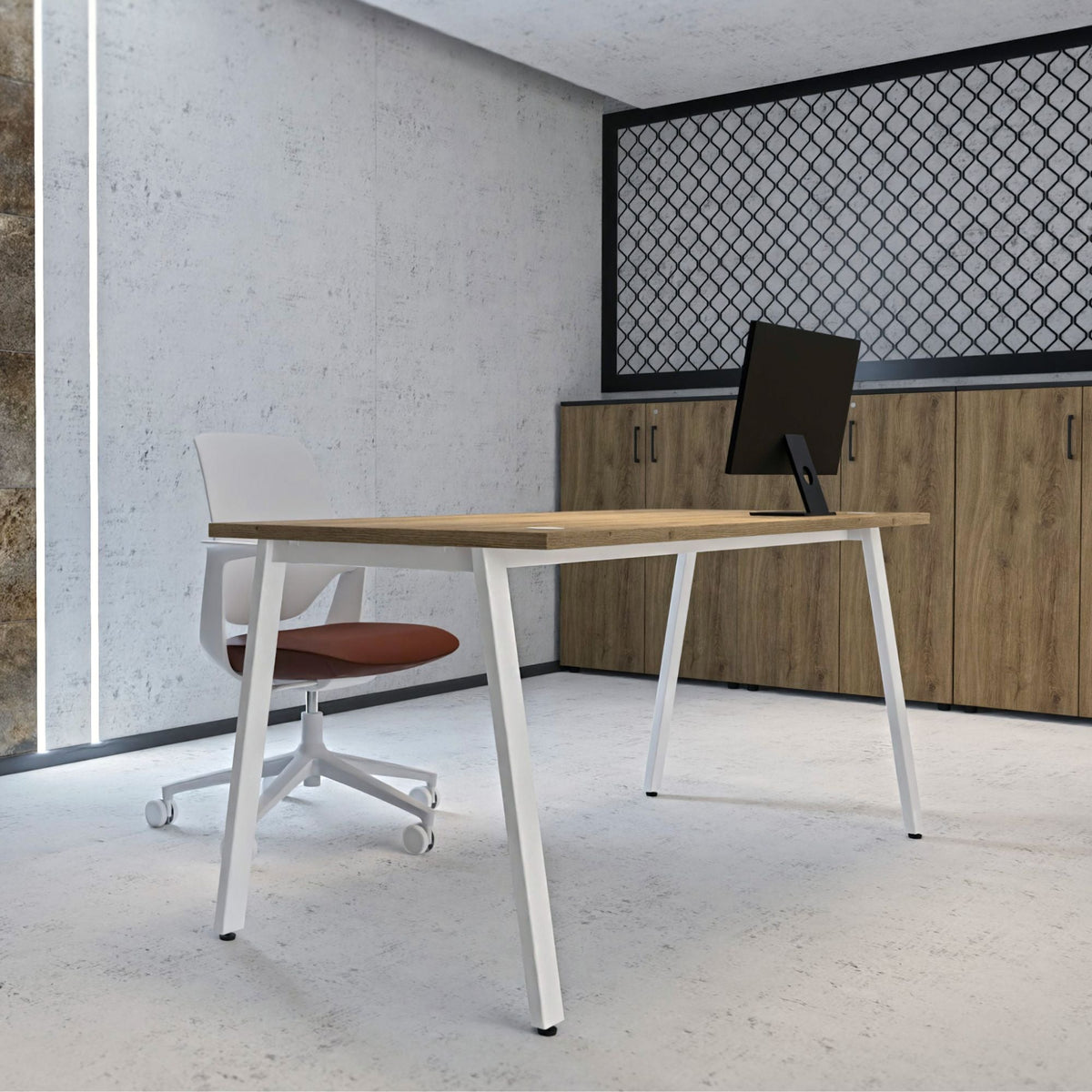 Büroolaud Malmo A-kujuline, konfigureeritav