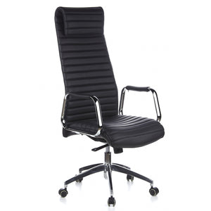 Kontoritool ASPERA Nappa Leather Luxus, must