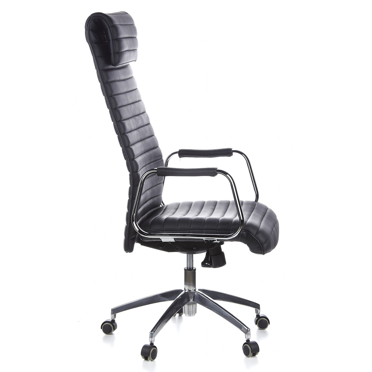 Kontoritool ASPERA Nappa Leather Luxus, must
