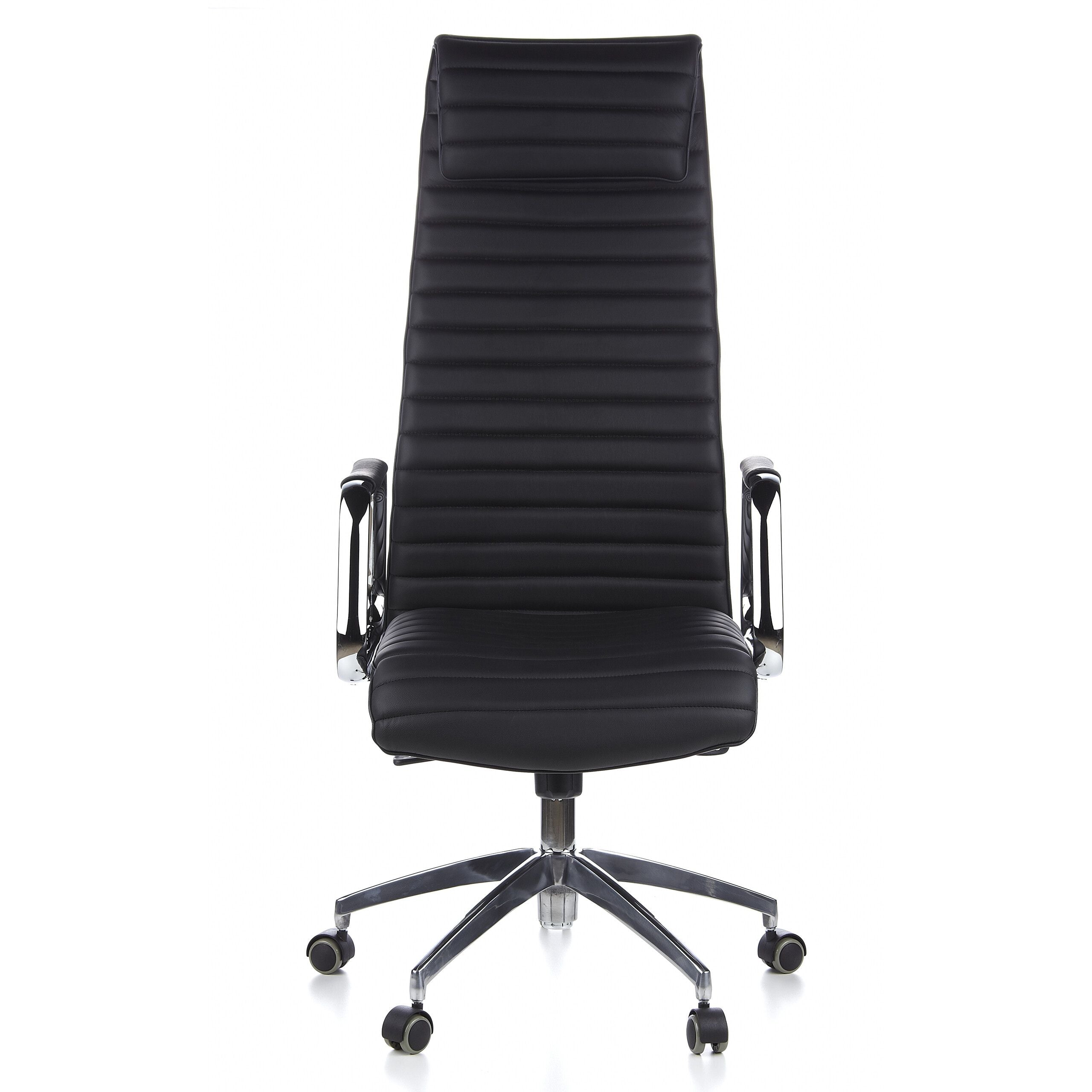 Kontoritool ASPERA Nappa Leather Luxus, must
